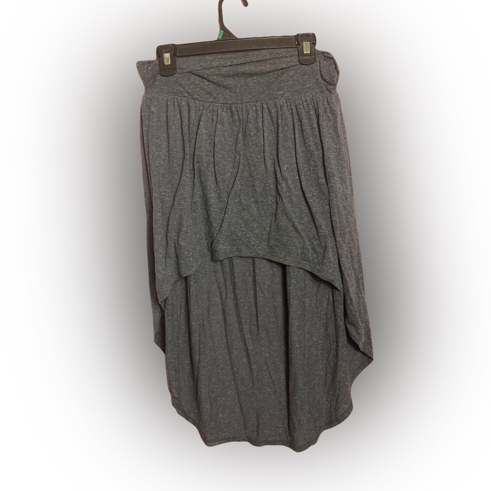 Forever 21 High Low Skirt Size Large Gray
